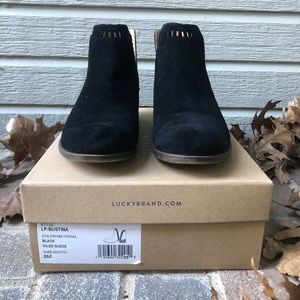 Lucky Brand LP-Bustina Booties, Black, 8M